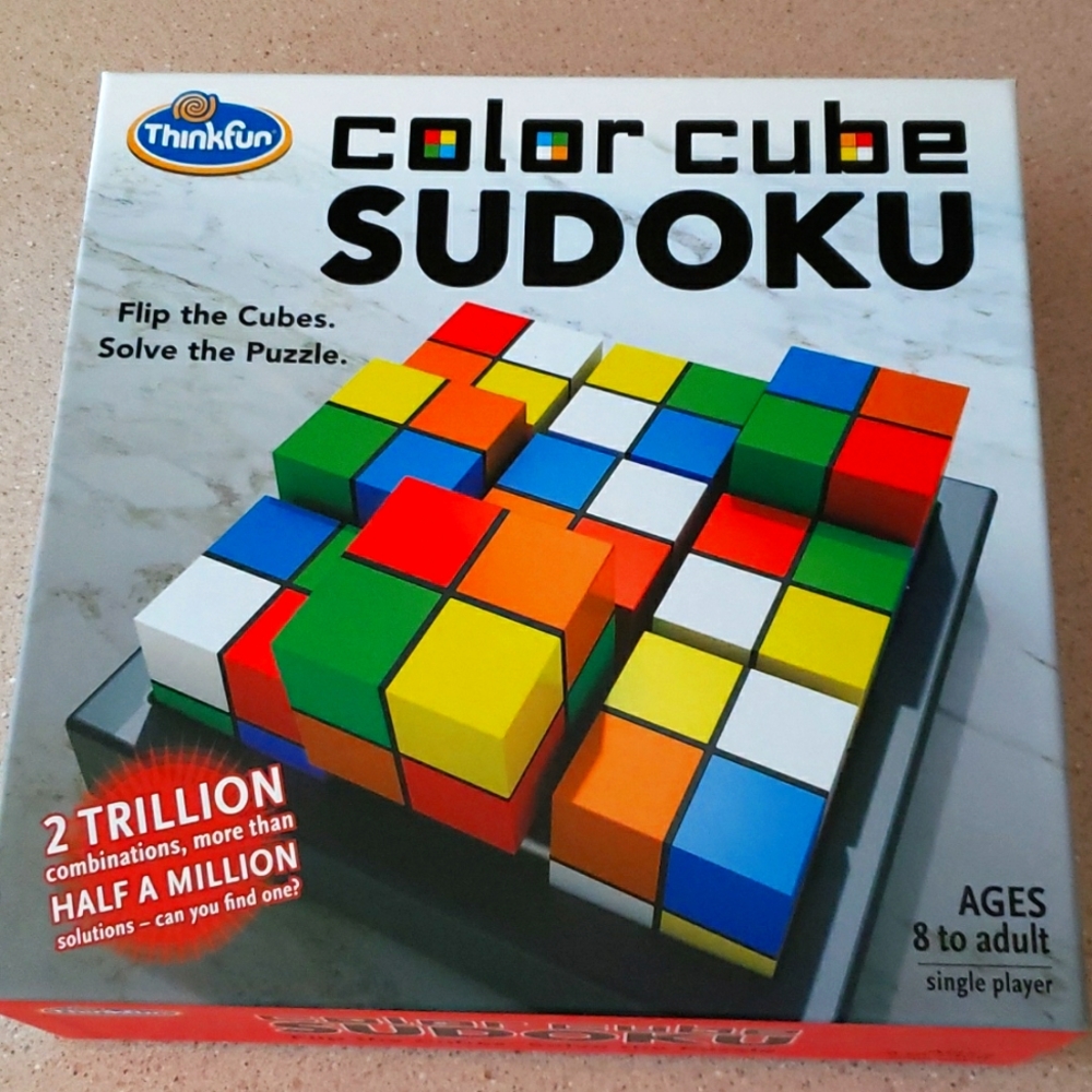 SUDOKU Color Cube - Picture 1 of 2